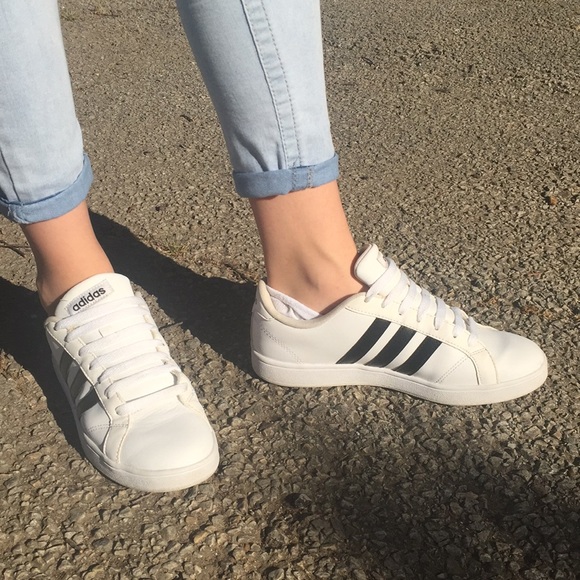 adidas Shoes - Black and white adidas